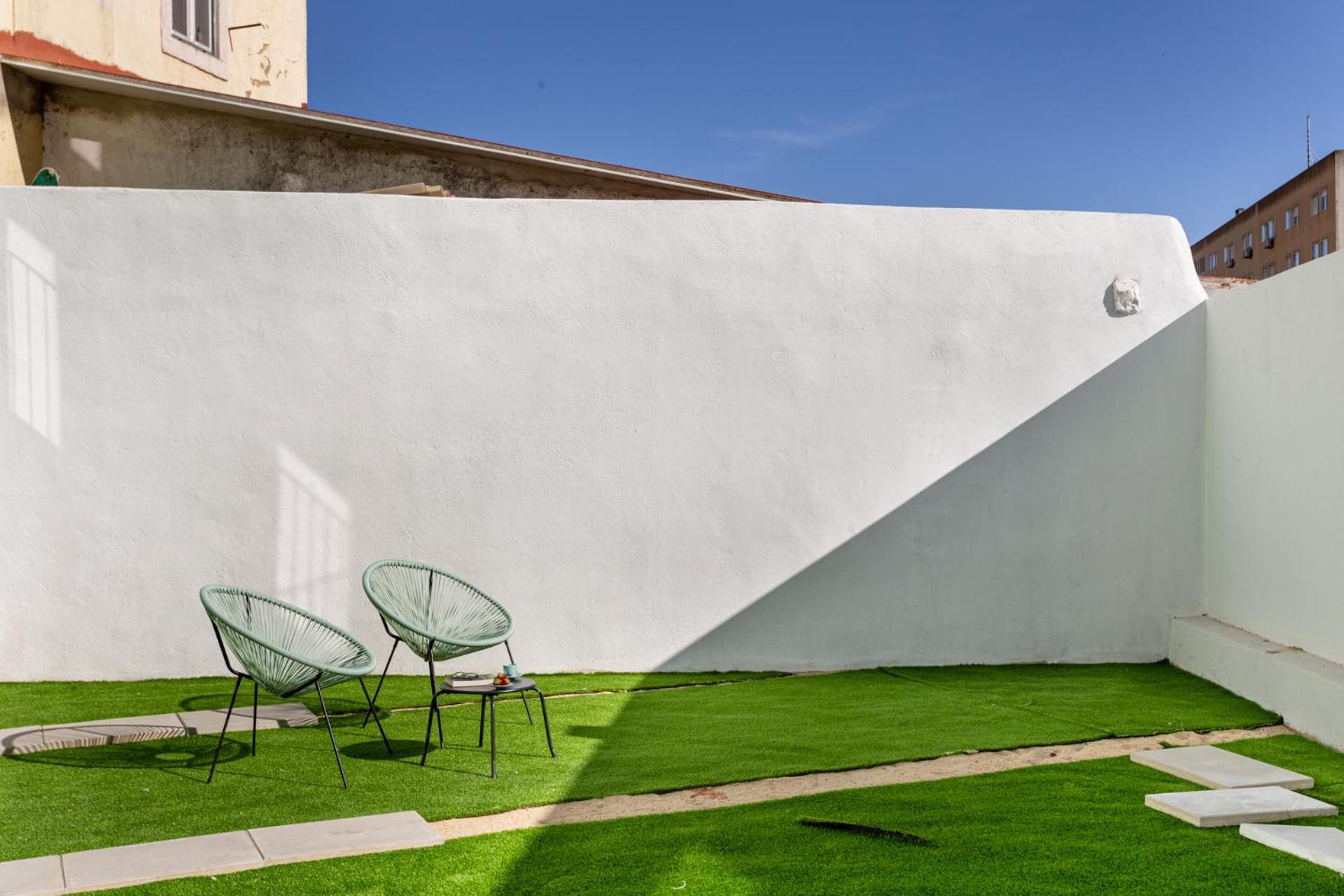 Ajuda Charm Apartment With Garden Lisboa Kültér fotó