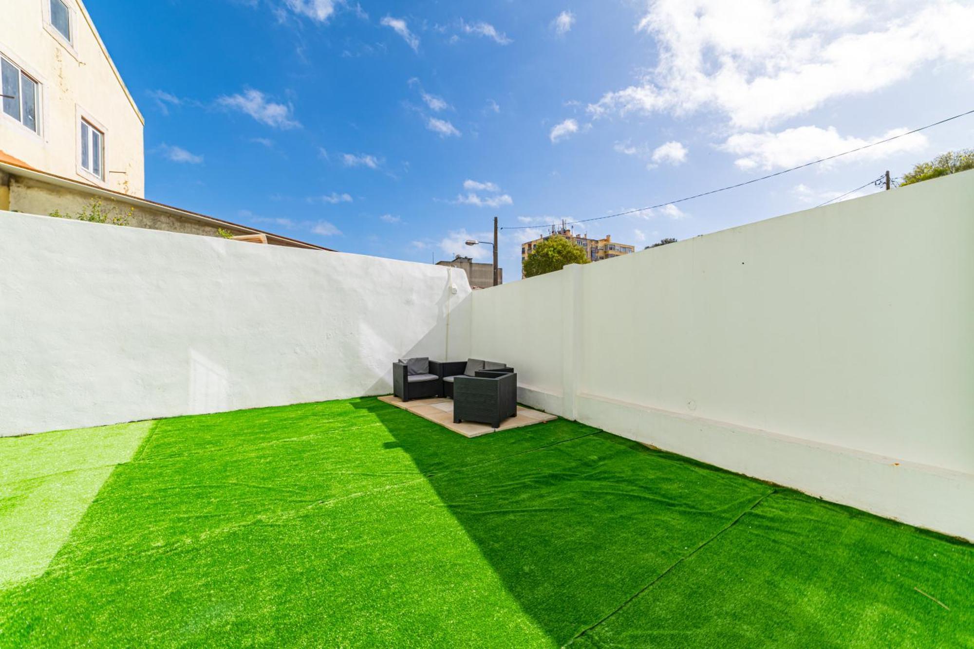 Ajuda Charm Apartment With Garden Lisboa Kültér fotó